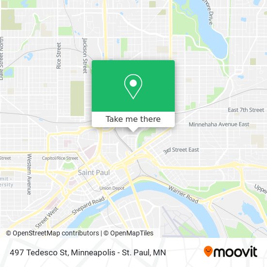 497 Tedesco St map