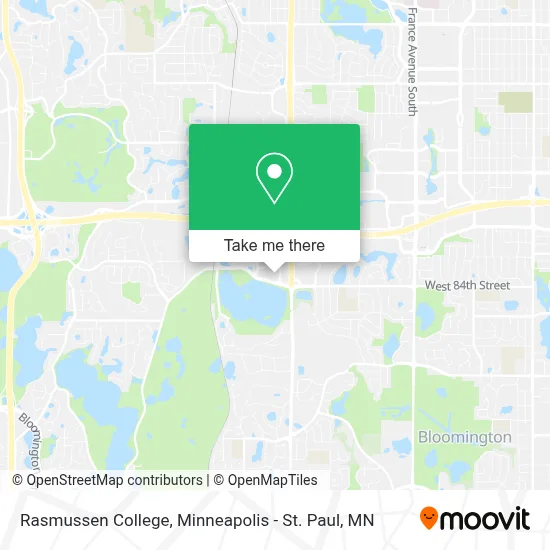 Rasmussen College map