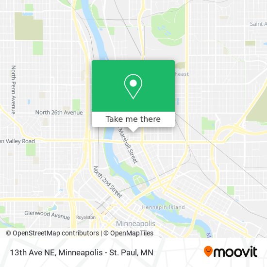 Mapa de 13th Ave NE