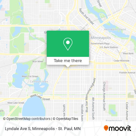 Mapa de Lyndale Ave S