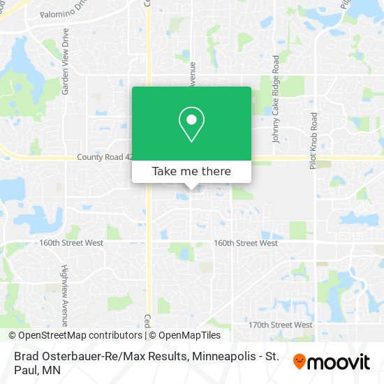 Brad Osterbauer-Re/Max Results map