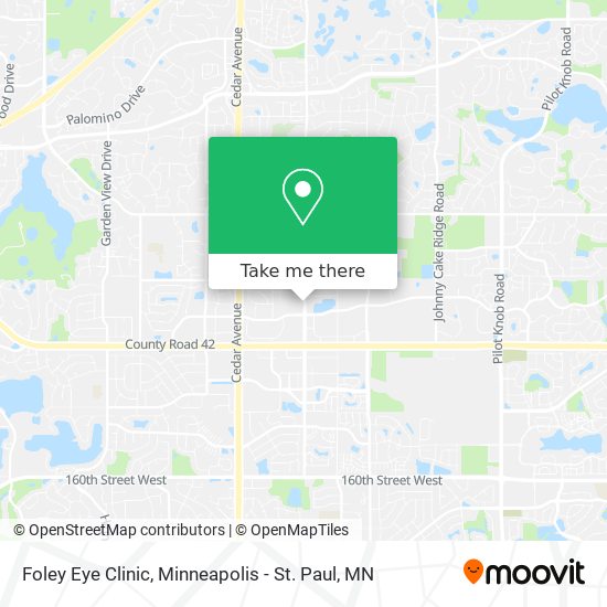 Foley Eye Clinic map