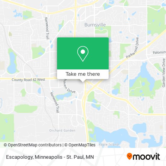 Escapology map