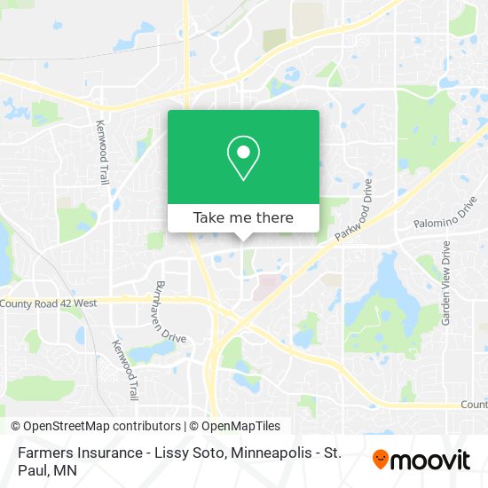 Farmers Insurance - Lissy Soto map