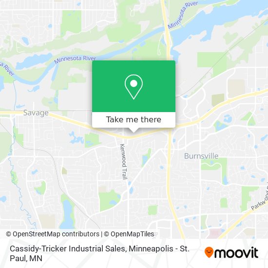 Mapa de Cassidy-Tricker Industrial Sales