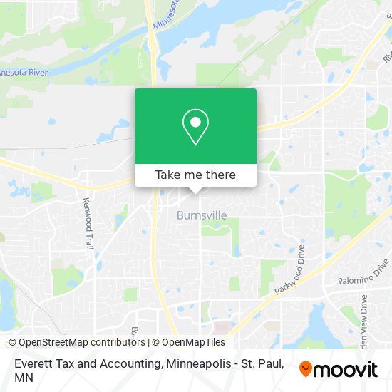 Everett Tax and Accounting map