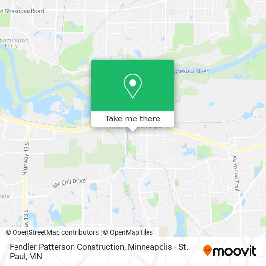 Mapa de Fendler Patterson Construction