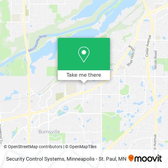 Security Control Systems map