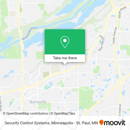 Security Control Systems map
