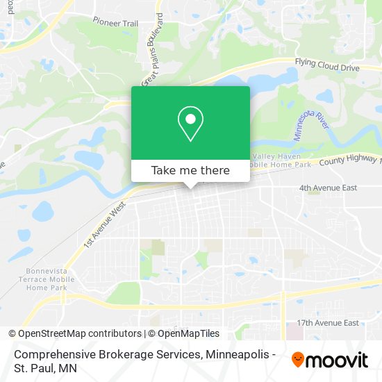 Mapa de Comprehensive Brokerage Services