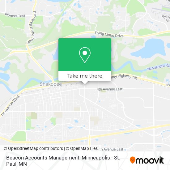 Beacon Accounts Management map