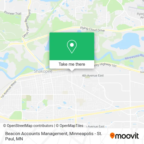 Mapa de Beacon Accounts Management