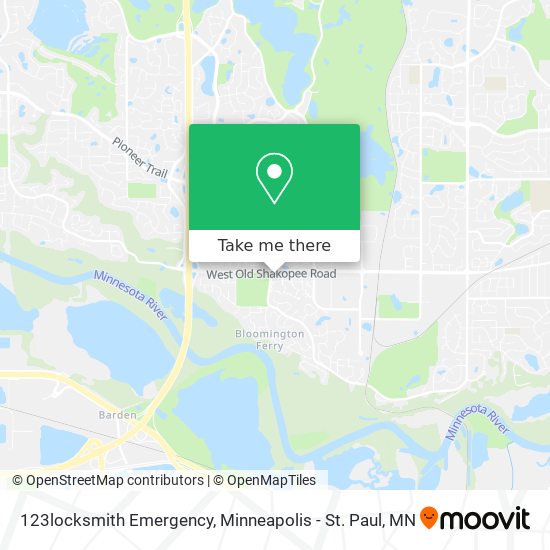 123locksmith Emergency map