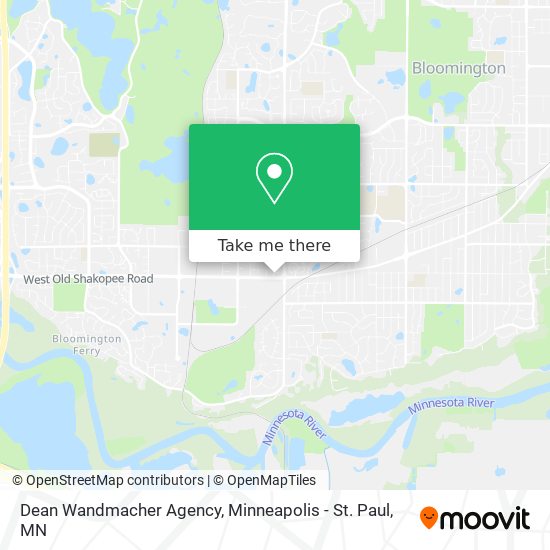 Dean Wandmacher Agency map