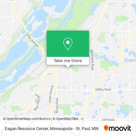 Mapa de Eagan Resource Center