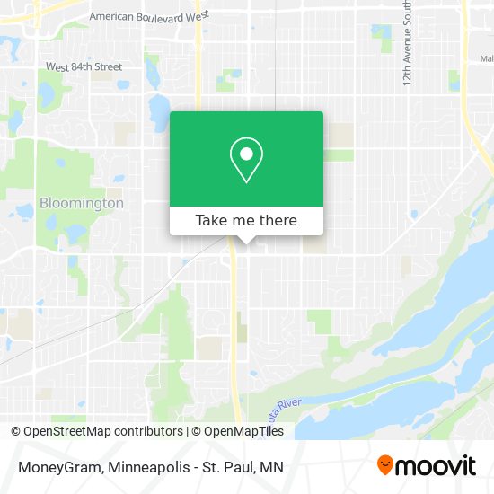 MoneyGram map