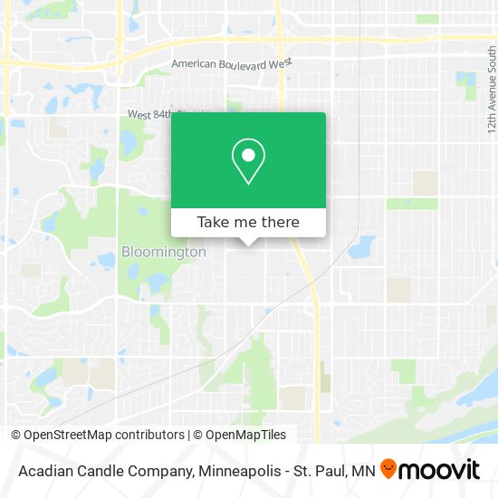 Acadian Candle Company map