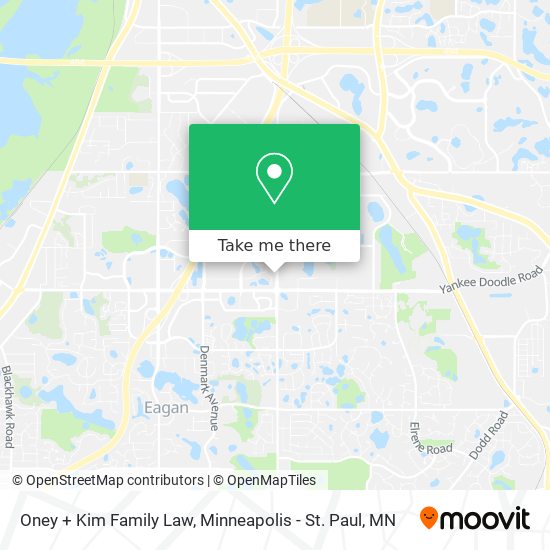 Mapa de Oney + Kim Family Law
