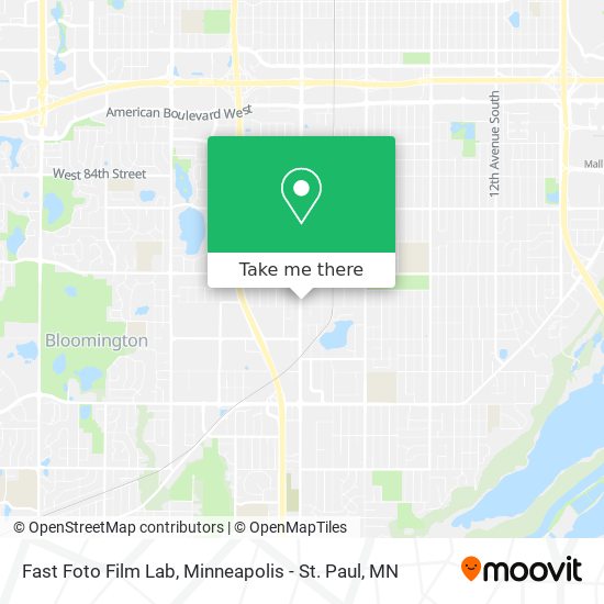 Mapa de Fast Foto Film Lab