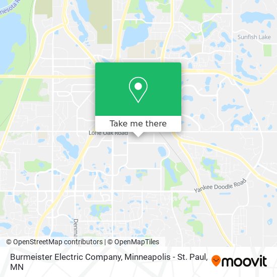 Burmeister Electric Company map