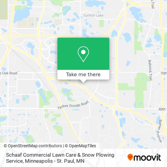 Mapa de Schaaf Commercial Lawn Care & Snow Plowing Service