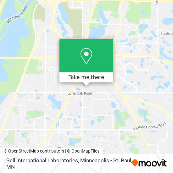 Bell International Laboratories map