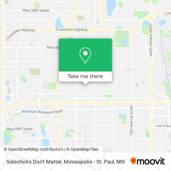 Sidechicks Don't Matter map