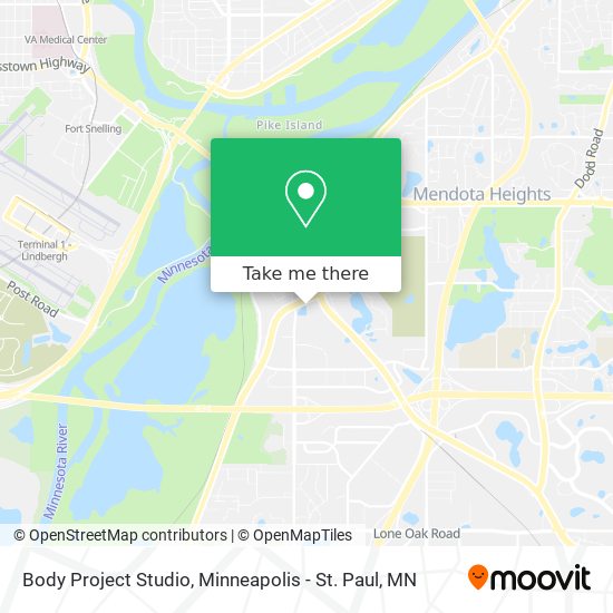 Body Project Studio map