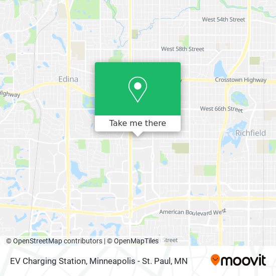 Mapa de EV Charging Station