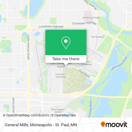General Mills map