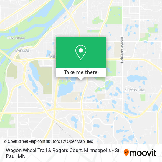 Mapa de Wagon Wheel Trail & Rogers Court