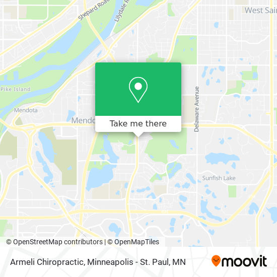 Armeli Chiropractic map