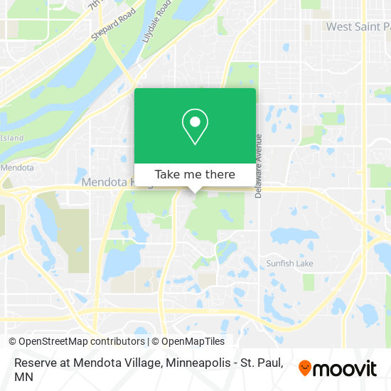 Mapa de Reserve at Mendota Village