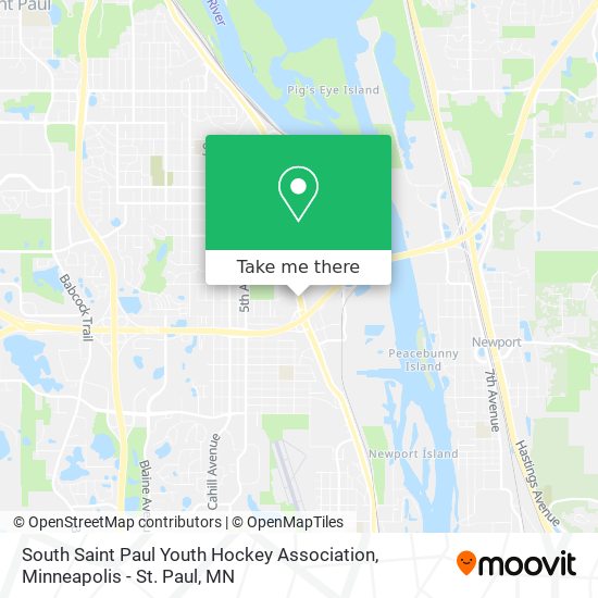 South Saint Paul Youth Hockey Association map