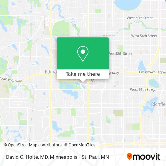 Mapa de David C. Holte, MD