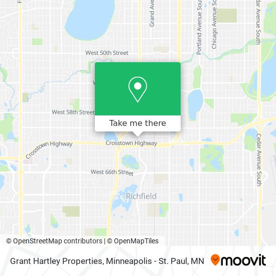 Grant Hartley Properties map