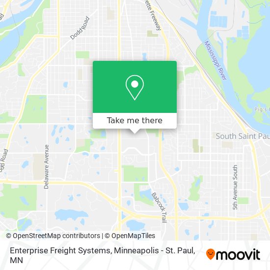 Enterprise Freight Systems map