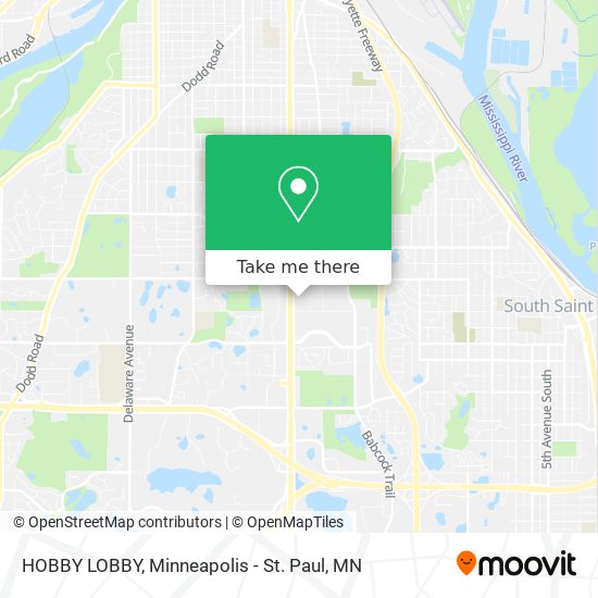 HOBBY LOBBY map