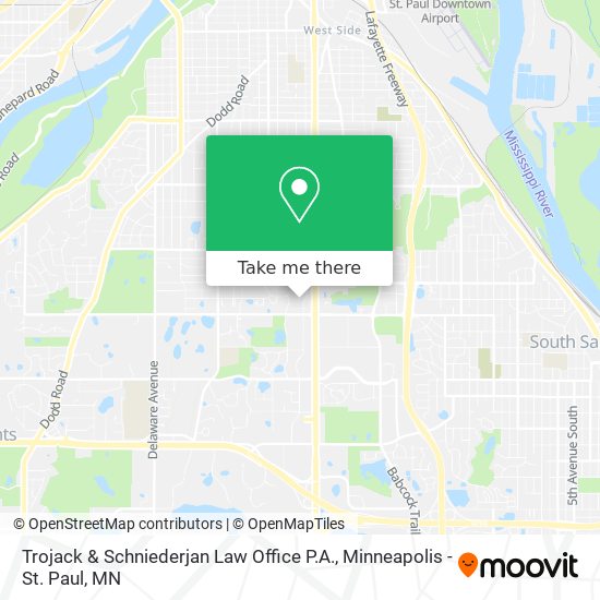 Mapa de Trojack & Schniederjan Law Office P.A.