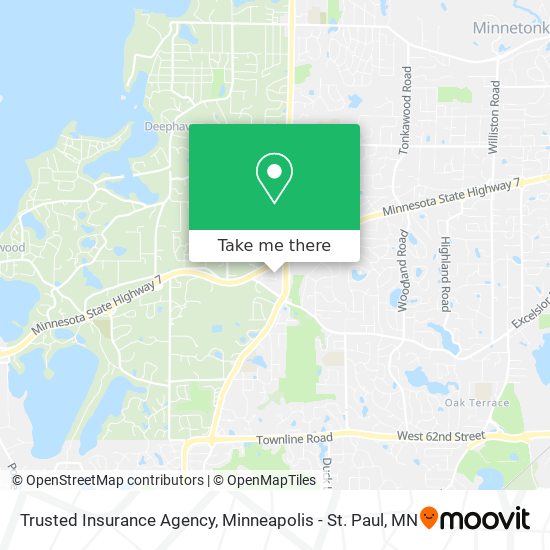 Trusted Insurance Agency map
