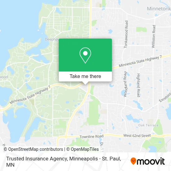 Trusted Insurance Agency map