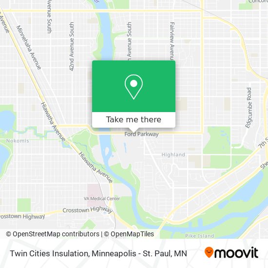 Mapa de Twin Cities Insulation
