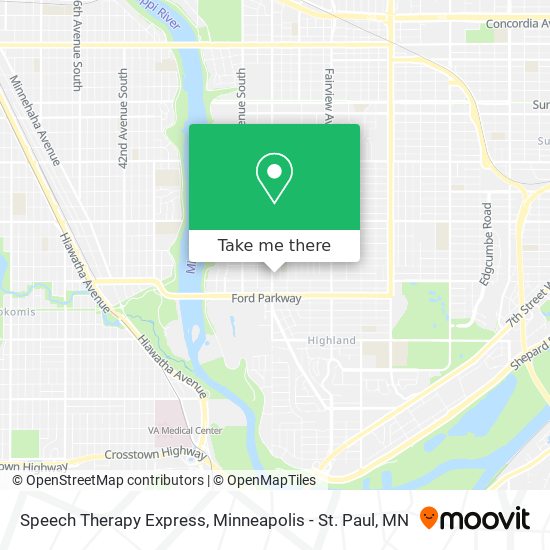 Speech Therapy Express map