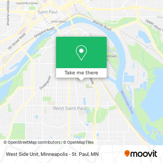 West Side Unit map