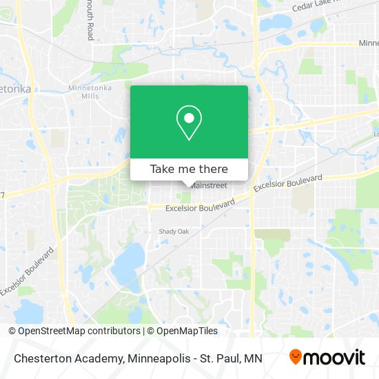 Mapa de Chesterton Academy