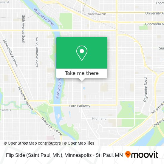 Flip Side (Saint Paul, MN) map