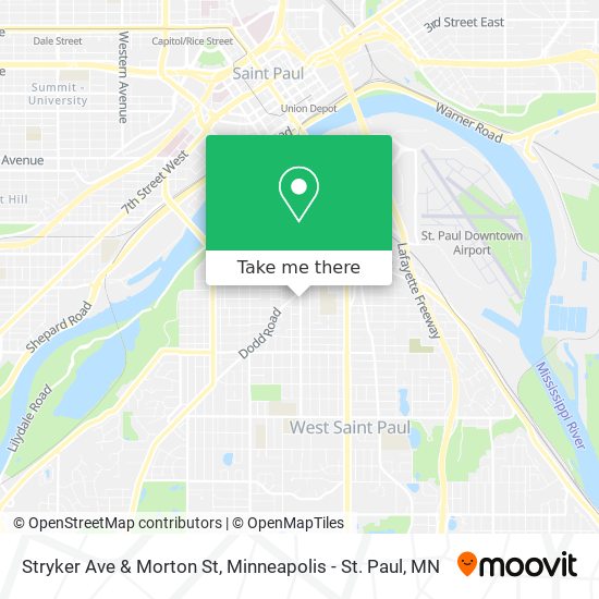 Stryker Ave & Morton St map