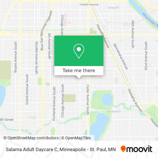 Salama Adult Daycare C map