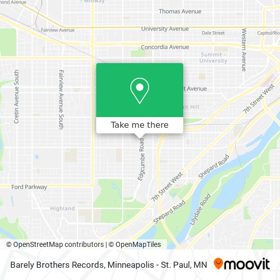 Barely Brothers Records map