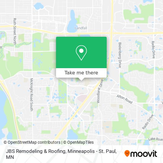 JBS Remodeling & Roofing map